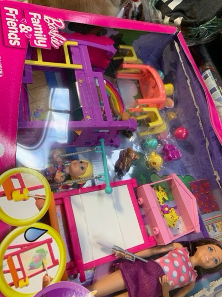 Condition photo showing New/Like New for Barbie Skipper First Jobs Daycare Playset, 3 Dolls, Furniture & 15+ Accessories, Includes Bunkbeds & Color-Change Easel
