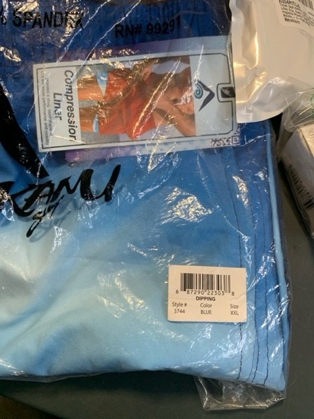 Condition photo showing New/Like New for (Size XXL) Kanu Surf 5” Adventure Men’s Swim Trunks – UPF 50+ Quick-Dry Bathing Suit Shorts with Pockets & Comp