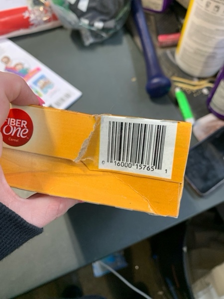 Condition photo showing New/Like New for Fiber One Honey Clusters Breakfast Cereal, Fiber Cereal Made with Whole Grain, 17.5 oz