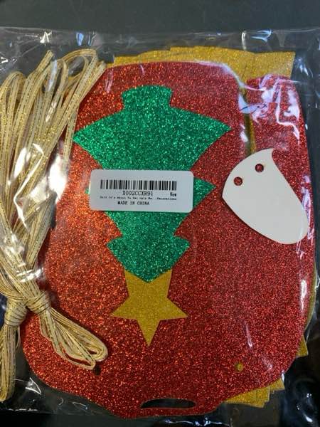 Condition photo showing New/Like New for Gold It's About To Get Ugly Banner Ugly Sweater Banner Funny Ugly Christmas Sweater Party Banner for Funny Ugly Christmas Sweater Party Decorations