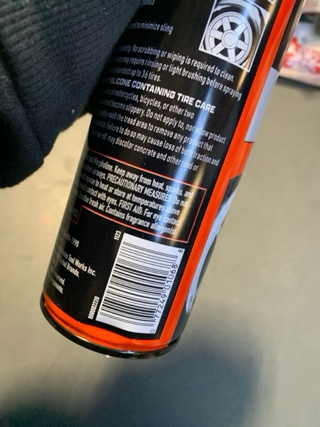 Condition photo showing New/Like New for Black Magic 800002220 Tire Wet Foam, 18 oz. - Specially Formulated Thick Tire Spray Foam Clings to Tires to Dissolve and Clean Dirt While Shining and Protecting All In One Step