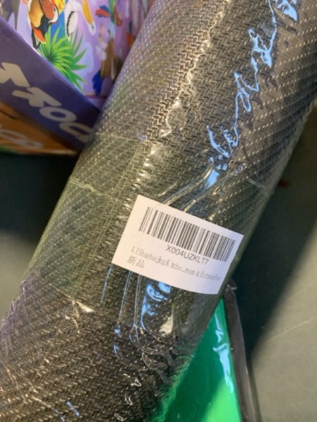 Condition photo showing New/Like New for Italian Brainrot Kitchen Floor Set of 2 - Non-Slip Low Profile Floor Mats, Washable Rubber Carpet for Kitchen & Living Room (16x47in + 16x24in), Bedroom & Entryway Decor?