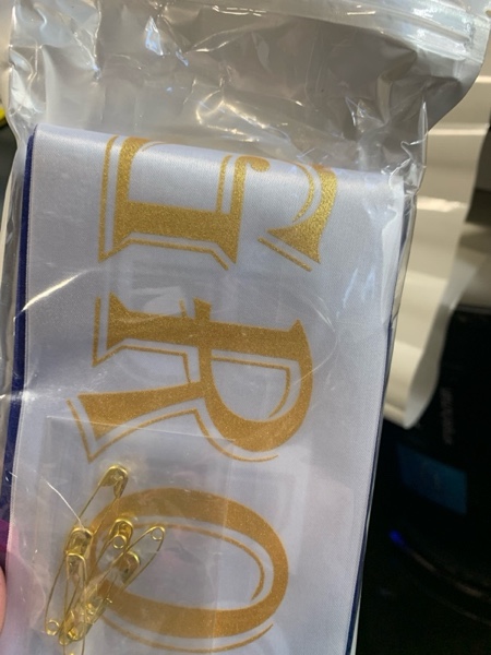 Condition photo showing New/Like New for 7 PCS Bachelorette Sashes Set for Groomsmen, Blue Team Groom Sashes for Bachelor Bridal Shower Supplies Wedding Parties Decorations Favors Gifts