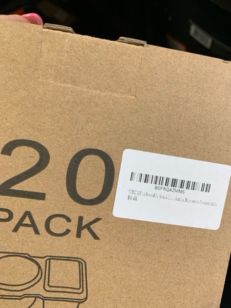 Condition photo showing New/Like New for 20Pcs Reusable Snack Containers with Lids,Condiment Snackle Box Container, Double Compartment Meal Prep Containers, Snack Pack Containers, Lightweight and Stackable,Microwave Freezer Safe