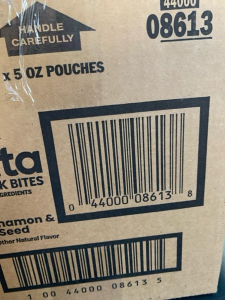 Condition photo showing New/Like New for belVita Energy Snack Bites, Maple, Cinnamon and Sunflower Seed, 5 oz Bag