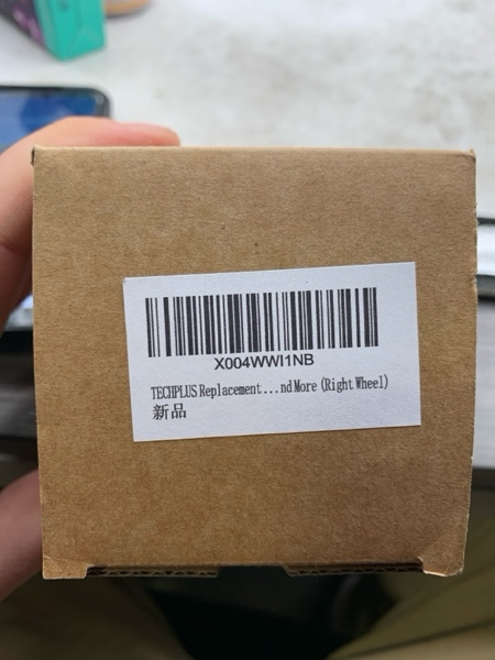 Condition photo showing New/Like New for Replacement Wheel for Eufy RoboVac - Left/Right Drive Wheels, Compatible with 11S & Plus, 11S MAX, 12, 15C, 15C MAX, and More (Right Wheel)