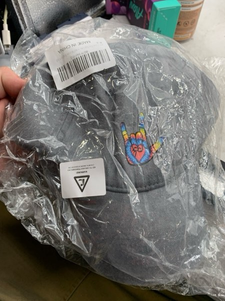 Condition photo showing New/Like New for ASL I Love You Sign Language Unisex Adult Baseball Hat Sports Outdoor Cowboy Cap for Men and Women Snapback One Size Ash