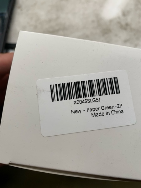 Condition photo showing New/Like New for Wrapping Paper Cutter 2-Pack, Gift for Women Wrap Cutter Tool with Replaceable Blades, Christmas Wrapping Paper Cutter for Rolls, Holiday Gift Wrapping Accessories & Stocking Stuffers, Green Green-2pcs