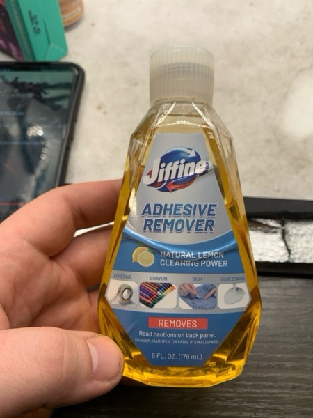 Condition photo showing New/Like New for Original Adhesive Remover - 6 Ounce - Surface Safe for Removing Stickers, Labels, Decals, Residue, Tape, Gum, Grease, Tar, Crayon, Glue