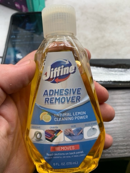 Condition photo showing New/Like New for Original Adhesive Remover - 6 Ounce - Surface Safe for Removing Stickers, Labels, Decals, Residue, Tape, Gum, Grease, Tar, Crayon, Glue