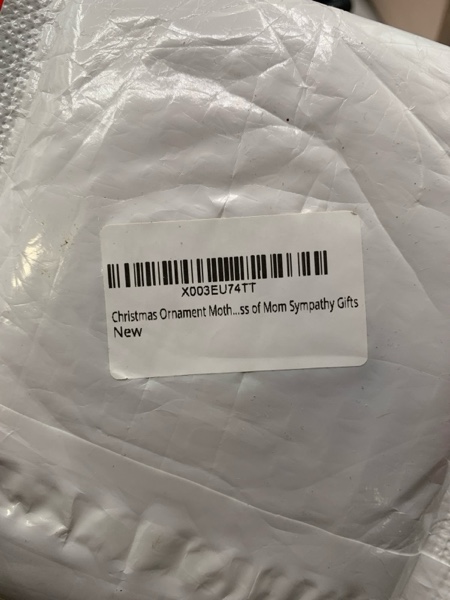 Condition photo showing New/Like New for 2 Sided Wooden Memorial Ornament, Cardinal Memorial Christmas Ornament, Sympathy Gift, Holiday Tree Ornament, Always with You, Thinking of You, Remembrance Gift (Mom)