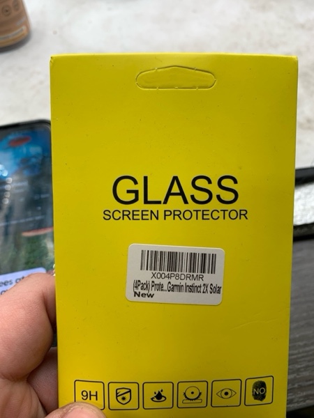 Condition photo showing New/Like New for (4 Pack) Protective Screen for Garmin Instinct 2X/2X Solar,9H Hardness, Anti-Shatter, No-Bubble, Scratch Resistant, Vidrio Templado Para