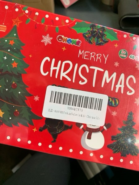 Condition photo showing New/Like New for Stocking Stuffers - 48 PCS Rainbow Scratch Paper Cards Set | Christmas Crafts Toys Game for Kids - Christmas Gifts Ornaments Party Favors Decorations Supplies for Grandkids - Toddler Stocking Stuffers