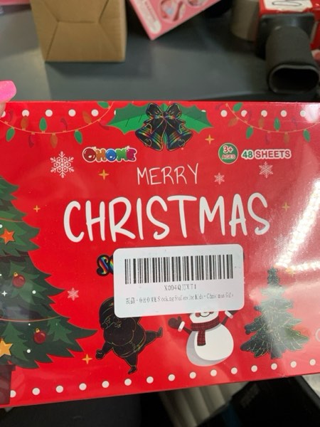 Condition photo showing New/Like New for Stocking Stuffers - 48 PCS Rainbow Scratch Paper Cards Set | Christmas Crafts Toys Game for Kids - Christmas Gifts Ornaments Party Favors Decorations Supplies for Grandkids - Toddler Stocking Stuffers