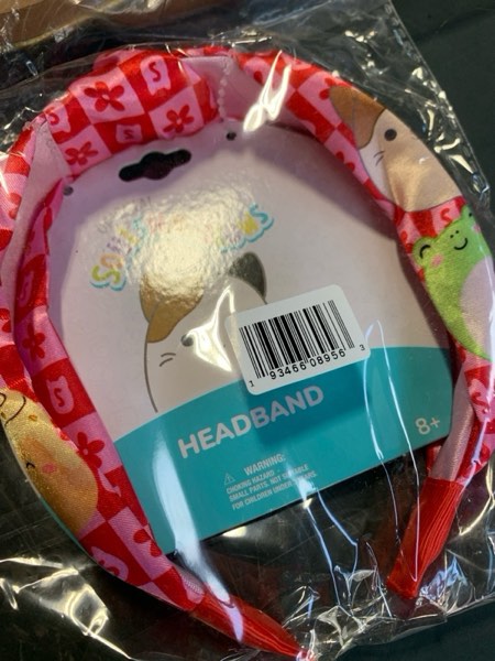 Condition photo showing New/Like New for LUV HER Licensed Squishmallows Knotted Headband - Thick Headbands For Girls - One Size Fit All - Hair Accessories For Her Ages 8+