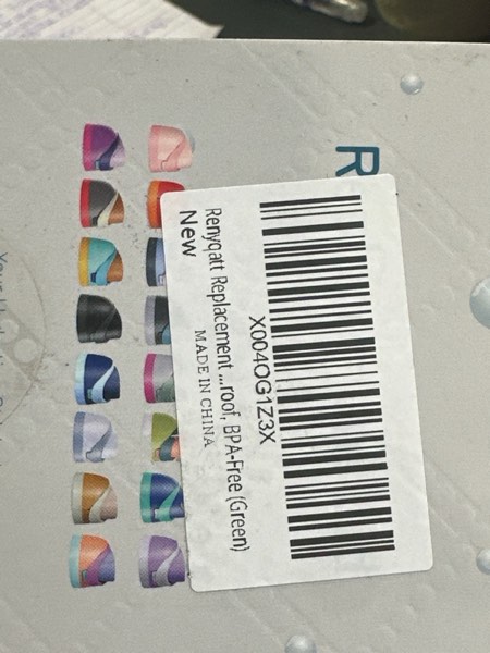 Condition photo showing New/Like New for Renyqatt Replacement Lid for Owala Freesip, Compatible with Owala Cup 16oz 24oz 32oz 40oz, One Button Water Bottle Top Lid Replacement Accessory, Leakproof, BPA-Free, Fruit Green