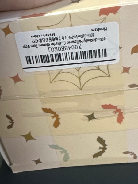 Condition photo showing New/Like New for 80UncleKimby Halloween Cups Gifts 18oz Glass Cup with Lid Straw and Caps Spooky Ghost Iced Coffee Mug for Women Teen(Colored)