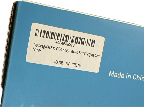 Condition photo showing New/Like New for Tvuidgeg NACS to CCS1 Adapter — Tesla Supercharger V1 V2 V3 V4 DC Fast Charging Station, 500A 250KW 1000V, Fit for Rivian R1T R1S R2 R3, Ford, Polestar, Volvo XC40, XC30, XC90, and GM EVs