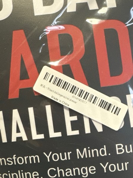 Condition photo showing New/Like New for 75 Day Hard Challenge Journal for Men or Women – 75 Hard Challenge Book with Daily Planner, Rainbow Pages & Wellness Trackers – 75 Challenge Planner Tracker for Fitness, Habits & Self-Care