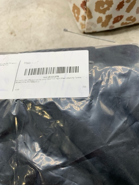 Condition photo showing New/Like New for Women's Mini Pleated Skirts Sexy Club Y2k High Wiast Stretchy Tennis Skater A-line Skirt Large Black