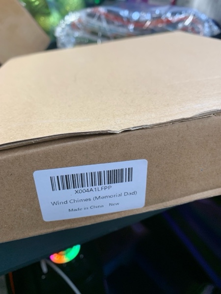 Condition photo showing New/Like New for Boiveco Memorial Sympathy Wind Chimes Gifts for Loss of Loved One, Bereavement Gift Ideas Memorial Wind Chime Remembrance Funeral Condolence Gifts in Memory of Loved One Gifts, Black A-Memorial