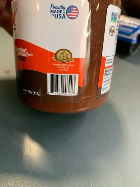 Condition photo showing New/Like New for Nutilight, Hazelnut Spread with Cocoa, Sugar Free, Keto and Diabetic Friendly, Low Net Carb, Non-GMO, Naturally Sweetened with Stevia. (1 Jar, 11 oz)