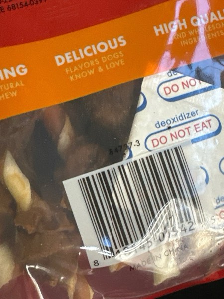 Condition photo showing New/Like New for Pur Luv Dog Treats, K9 Kabobs Made with Real Chicken, Duck, and Sweet Potato, 12 Ounces, Dog Snacks, Healthy, Easily Digestible, Long-Lasting, High Protein Treat, Satisfies Urge to Chew Chicken / Duck / Sweet Potato Kabob (12 Ounce, Pack of 1)