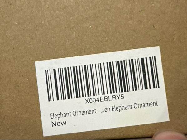 Condition photo showing New/Like New for TUMSHANIP Elephant Ornaments - Elephant Gifts for Women - Best Friend Friendship Gifts for Women - Sisterhood, Friendship Ornament - Friends Gift for Christmas - Wooden Ornament