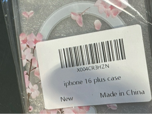 Condition photo showing New/Like New for for iPhone 16 Plus Magsafe Case: Flower Slim Shockproof Protective Cute Hard PC+TPU Floral Bumper, Women’s Cover Magnetic Case (Flower 3)