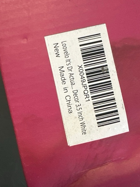 Condition photo showing New/Like New for Loovelo It's Dr Actually Doctor Gifts Succulent Plant Pot with Bamboo Tray Round Graduation Gifts from Mom Dad Daughter Son Home Office Decor 3.5 Inch White (No Plants)