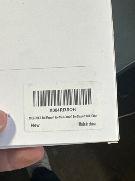 Condition photo showing New/Like New for MOZOTER for iPhone 17 Pro Max Case Clear,[Anti-Yellowing] [Non-Slip] Shockproof Bumper Phone Cover,Slim Thin Cute Case for iPhone 17 Pro Max 6.9 inch-Clear For Phone 17 Pro Max-6.9" Ultra Clear