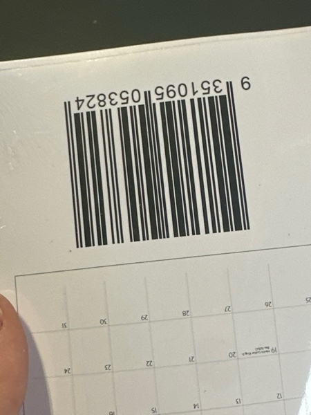 Condition photo showing New/Like New for Nature's Dicks Calendar 2026, White Elephant Gift, Funny Calendar, Joke Present, of Nature Wall Calendar