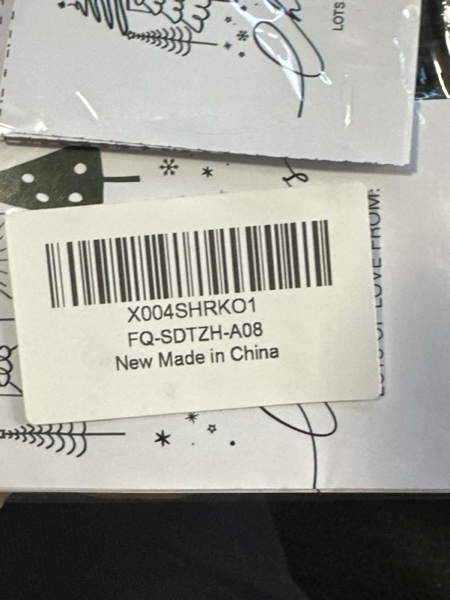 Condition photo showing New/Like New for 40 Merry Christmas Stickers, Minimalism Christmas Tree Gift Label — Holiday Stickers for Invitation Bag Seals Bottle Parcels Party Supplies (2-Inch, Round & Rectangle Labels-A08)