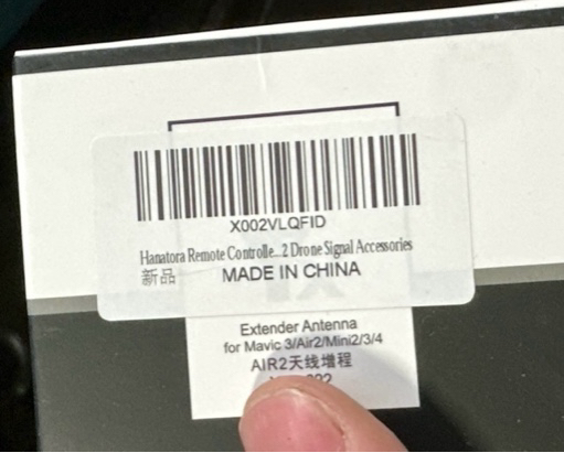 Condition photo showing New/Like New for HANATORA Remote Controller Antenna Range Extender Yagi-UDA 5.8Ghz Boosters for DJI Mavic 33 Classic, Mini 22 SE, Mini 3 Pro, Air 32S, Mavic Air 2 Drone Signal Accessories