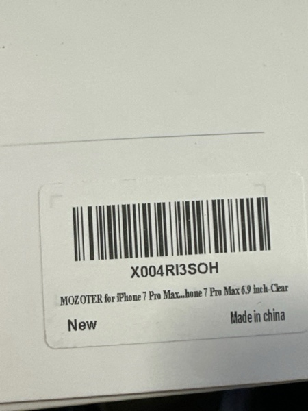 Condition photo showing New/Like New for MOZOTER for iPhone 17 Pro Max Case Clear — [Anti-Yellowing] [Non-Slip] Shockproof Bumper Phone Cover, Slim Thin Cute Case for iPhone 17 Pro Max 6.9 inch (Clear)