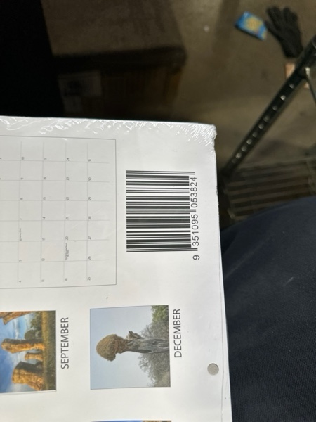 Condition photo showing New/Like New for Nature's Dicks Calendar 2026, White Elephant Gift, Funny Calendar, Joke Present, of Nature Wall Calendar