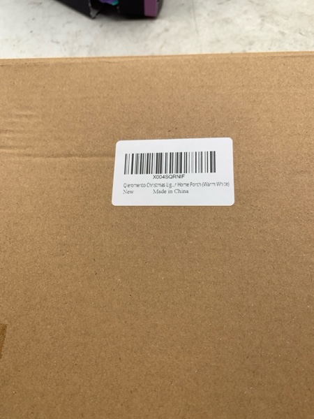 Condition photo showing New/Like New for Qieromento Solar Christmas Garden Flag with 8 Lighting Modes, Double-Sided 12x18 LED Snowman Yard Flag for Outdoor Winter Porch Lawn Decoration (Warm White)