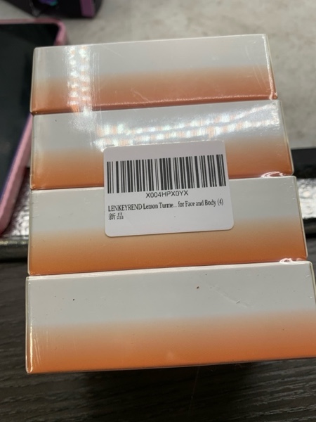 Condition photo showing New/Like New for LENKEYREND Lemon Turmeric Kojic Soap Fragrance, Honey Glow Lemon Turmeric Soap for Face and Body (4)