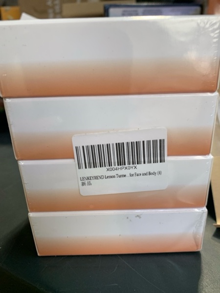 Condition photo showing New/Like New for LENKEYREND Lemon Turmeric Kojic Soap Fragrance, Honey Glow Lemon Turmeric Soap for Face and Body (4)