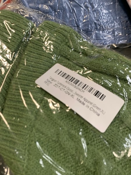 Condition photo showing New/Like New for Tangpan Turtleneck Classic Straw-Rope Pro Pet Dog Sweater Apparel (Green,XL) X-Large (Pack of 1) Green