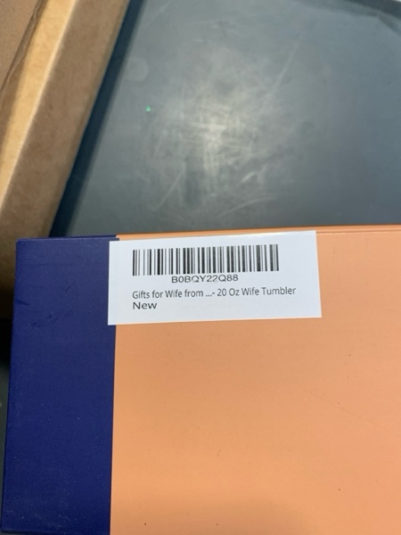 Condition photo showing New/Like New for Gifts for Wife from Husband - Wife Gifts - Wedding Anniversary for Women, Valentines, Birthday Gift Ideas, Mothers Day, Christmas Gift for Her - Romantic Love Cup for Her - 20 Oz White Tumbler