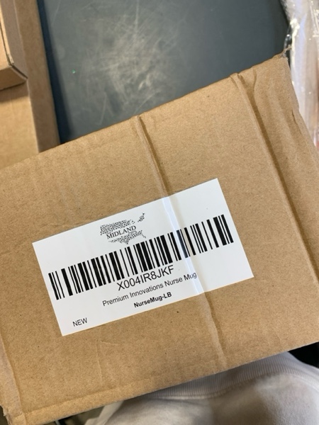 Condition photo showing New/Like New for Nursing Mug and Spoon Gift Set - 11oz Nurse Coffee Mug, Great Gift for Nurses, RN, Nursing Students, Nurses Week, Graduation Nurse Mug