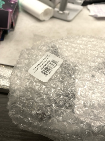 Condition photo showing New/Like New for Thirstystone Walnut Wood Coaster Holder 5.13  x 5.13