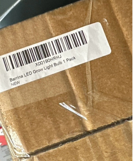 Condition photo showing New/Like New for Barrina LED Grow Light Bulb with Timing and Hanging System — 25W Full Spectrum, 4H/9H/14H Timer, Hanging Grow Lights for Indoor Plants with 16.4FT Power Cord, Plug in Pendant Light for Plants