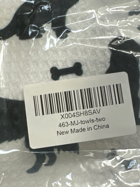 Condition photo showing New/Like New for KTYHD Funny Dachshund Kitchen Towels, Black and White Weiner Dog Hand Towels for Kitchen, Decorative Set of 2, Dachshund Gifts for Dog Lovers