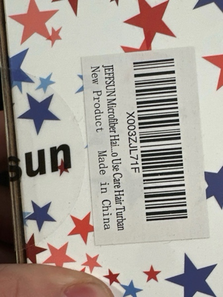 Condition photo showing New/Like New for Women Stocking Stuffers, Microfiber Hair Drying Towel Wrap, 2-Layer Extra Thick Super Absorbent Hooded Hair Towel for Women Long Thick Wet Hair, 2 Colors Blue & Grey Reversible Hair Turban Towel White & Pink