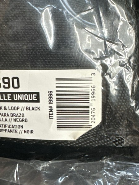 Condition photo showing New/Like New for Ergodyne Squids 3390 Arm Band with Large ID/Badge Holder, Dual Straps, Hook & Loop Closure Dual Band Arm ID Badge Holder HL