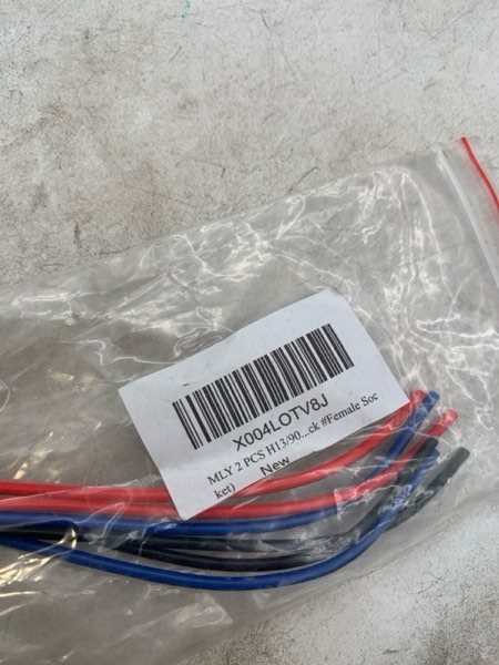 Condition photo showing New/Like New for MLY Pack-2 H11 Car Light Wire Socket Connector, Extension Wiring Harness Sockets with Wires, Multi-Purpose Pigtail Adapter Plug for Fog Light High Low Beam Bulb, Universal for Most Cars (Black)