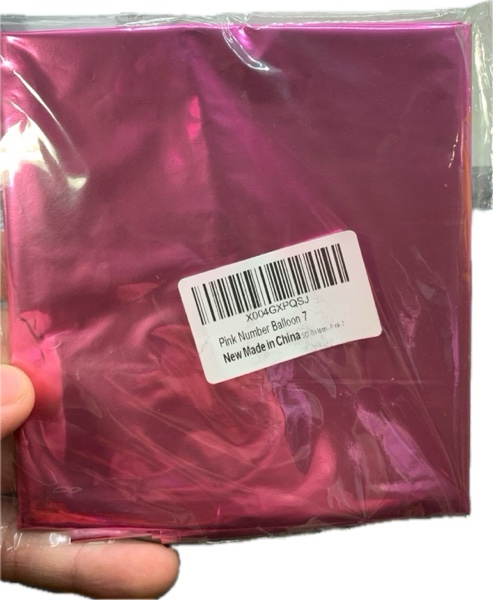 Condition photo showing New/Like New for Pink Number Balloon 7