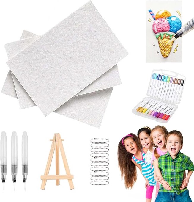 magic 3d foam texture painting kit — 2025 new magic painting, art, craft supplies